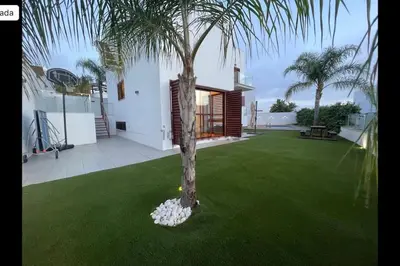 Jardín al aire libre en Casa con espectaculares vistas a Sevilla