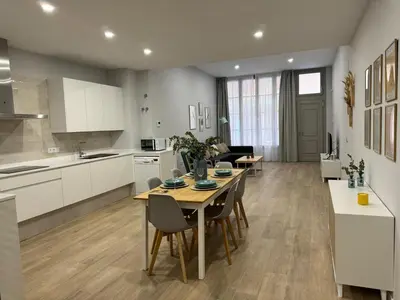 Una cocina o zona de cocina en Apartamento Deluxe Verona