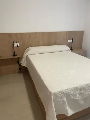 Cama o camas de una habitación en Casa Alcalde Juan Fílter