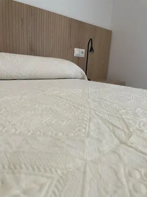 Cama o camas de una habitación en Casa Alcalde Juan Fílter