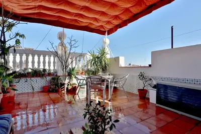 Plano de Ático con terraza en pleno centro