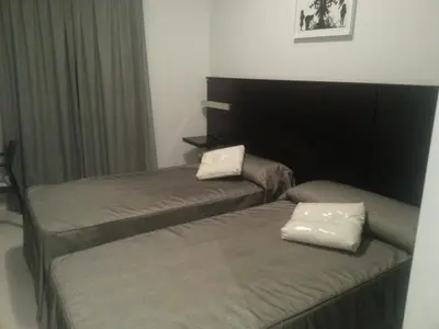 Cama o camas de una habitación en Casa de Larios