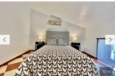 Cama o camas de una habitación en El Molino de Aceite