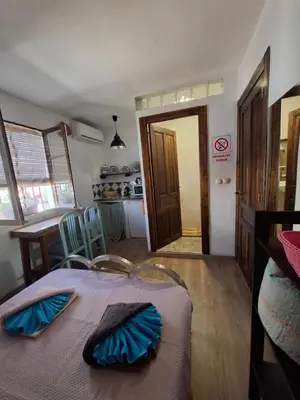 Cama o camas de una habitación en La madrileña