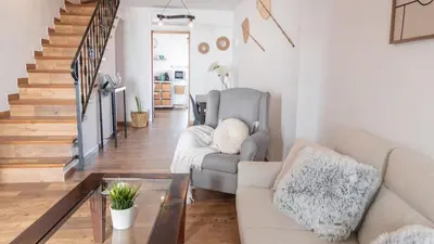 Zona de estar de Los cortinales