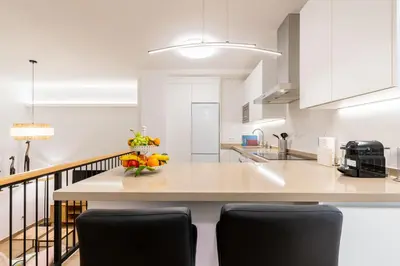 Una cocina o zona de cocina en NT Loft Arrayan Amplio Moderno y Renovado 2Bd 2Bth
