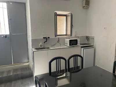 Una cocina o zona de cocina en El Mirador del Castillo