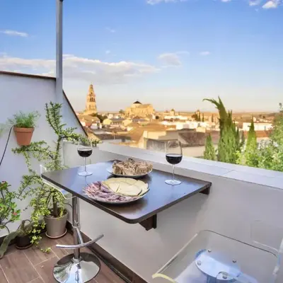 Ático La Muralla con terraza privada