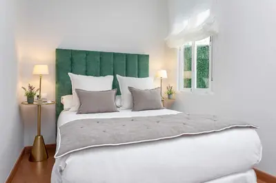 Cama o camas de una habitación en Genteel Home Manuel de Sandoval