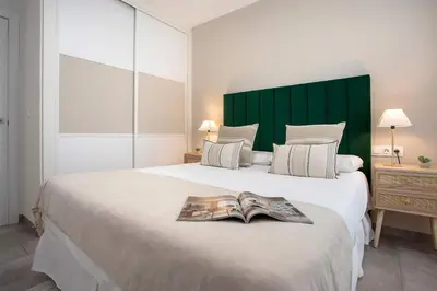 Cama o camas de una habitación en Genteel Home Santa Marta Cordoba