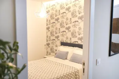 Cama o camas de una habitación en H2, vivienda turística