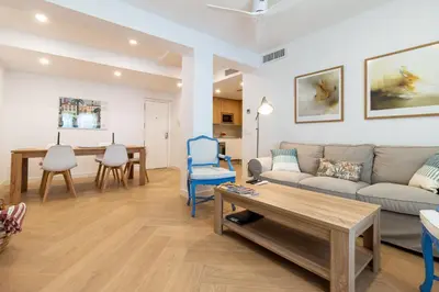 Zona de estar de Apartamento Almedina