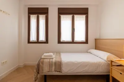Cama o camas de una habitación en Apartamento Almedina
