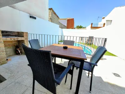 Un balcón o terraza de El Oasis de Castil