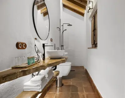Un baño de Hacienda Riogordo