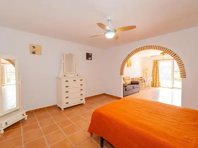 Cama o camas de una habitación en Embrujo Andaluz near to Caminito del Rey