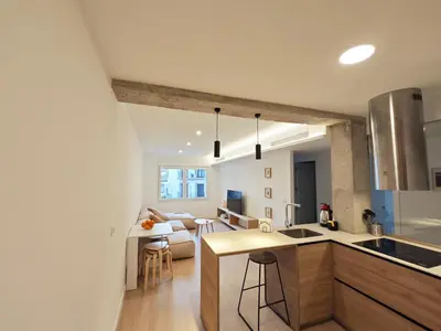 Una cocina o zona de cocina en Apartamento Plaza Pineda