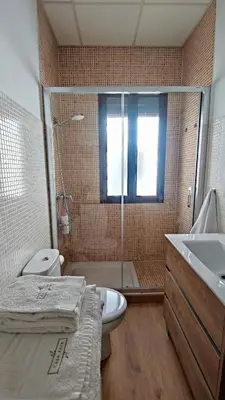 Un baño de Casa Yaye Puerta Palma - Écija