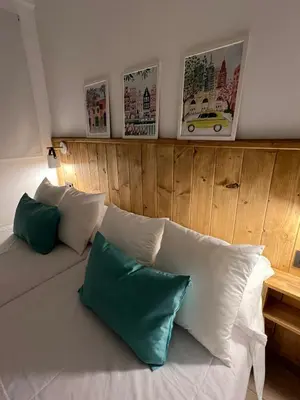 Cama o camas de una habitación en La Vida Es Bella II Córdoba