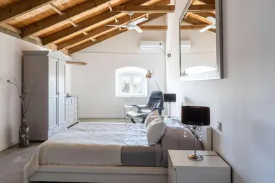 Cama o camas de una habitación en Luxury accomodation off grid