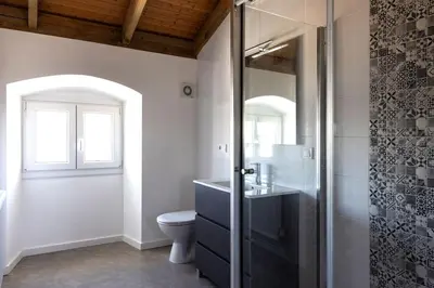 Un baño de Luxury accomodation off grid