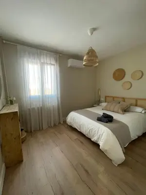 Cama o camas de una habitación en Apartamento Cambil