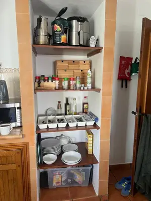 Una cocina o zona de cocina en Casa Froscar