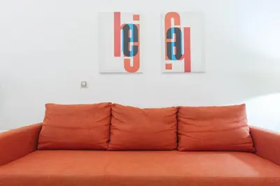 Zona de estar de Comfortable functional - Center - Train station