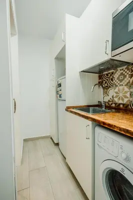 Una cocina o zona de cocina en Saber Viajar