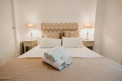 Cama o camas de una habitación en Saber Viajar