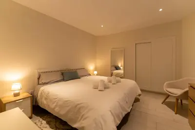 Cama o camas de una habitación en Concepcion Room