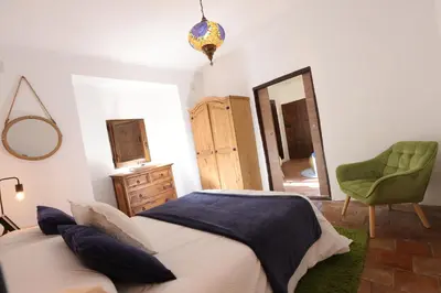 Cama o camas de una habitación en Casalar