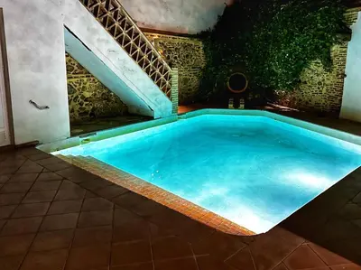 Piscina en o cerca de Bonita casita rural Cazalla de la Sierra