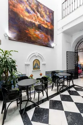 Zona de estar de Cool Sevilla Hotel