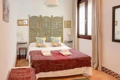 Cama o camas de una habitación en Apartamento El Prado
