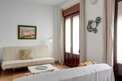Cama o camas de una habitación en Apartamento El Prado