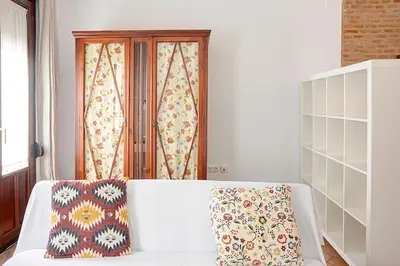 Cama o camas de una habitación en Apartamento El Prado