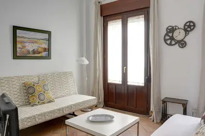 Zona de estar de Apartamento El Prado