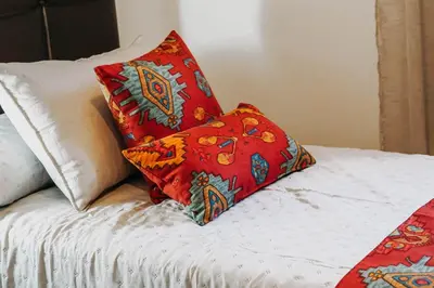 Cama o camas de una habitación en Fantástica casa con piscina Carmona Sevilla