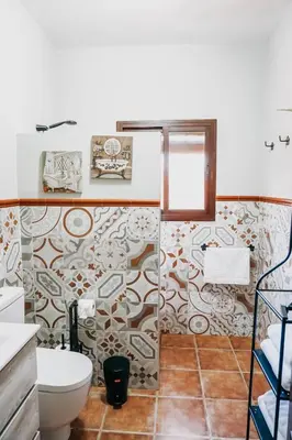 Un baño de Fantástica casa con piscina Carmona Sevilla