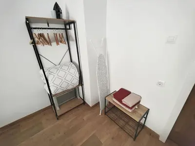 Cama o camas de una habitación en Sevilla Centro con parking