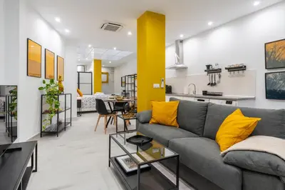 Una cocina o zona de cocina en LP2 Loft Timeless Suite Sevilla en Pareja