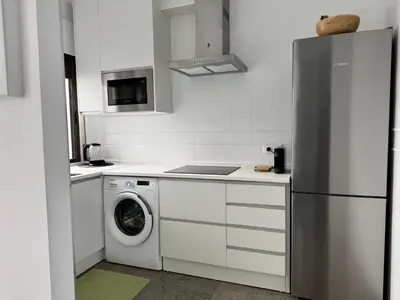 Una cocina o zona de cocina en Apartamento Júda Levi