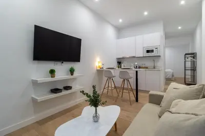 Una cocina o zona de cocina en Apartamentos BN Suite Centro