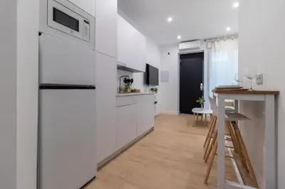 Una cocina o zona de cocina en Apartamentos BN Suite Centro