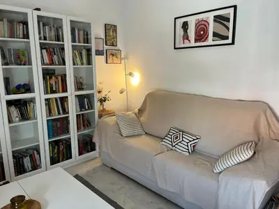 Zona de estar de Wish Suite Macarena de Sevilla