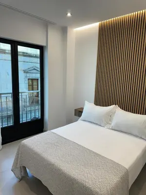 Cama o camas de una habitación en Quercus