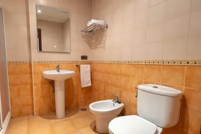 Un baño de Grande apartamento familiar