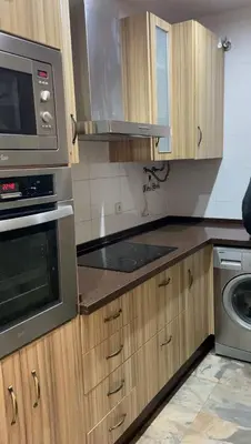 Una cocina o zona de cocina en Ático Santa Lucía Terraza y Parking gratuitos