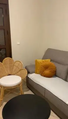Zona de estar de Ático Santa Lucía Terraza y Parking gratuitos